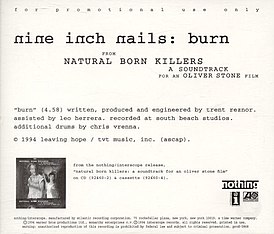 Обложка песни Nine Inch Nails «Burn»