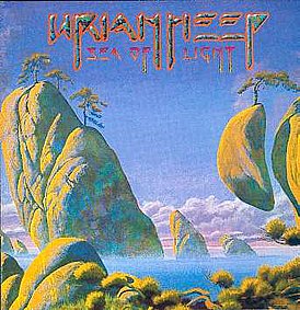 Okładka albumu Uriah Heep „Morze światła” (1995)