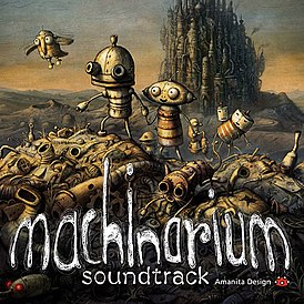 Обложка альбома Томаша Дворжака «Machinarium Soundtrack» (2009)