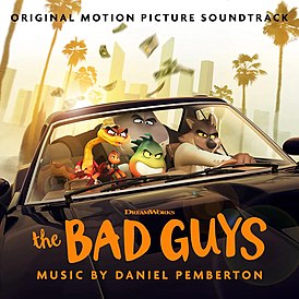 Обложка альбома Дэниела Пембертона «The Bad Guys (Original Motion Picture Soundtrack)[22]» (2022)