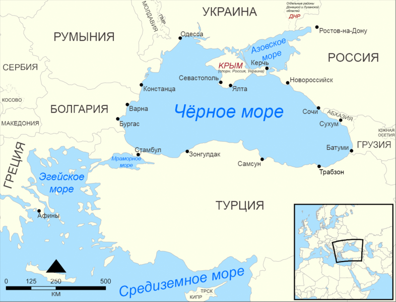 какое дно у черного моря