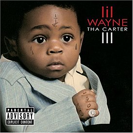 Обложка альбома Лил Уэйна «Tha Carter III» (2008)