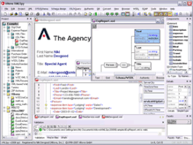 Скриншот программы Altova XMLSpy