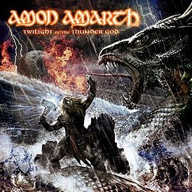 Обложка альбома Amon Amarth «Twilight of the Thunder God» (2008)