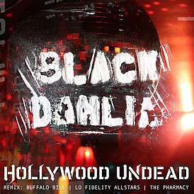 Hollywood Undead "Black Dahlia" single cover (2010)