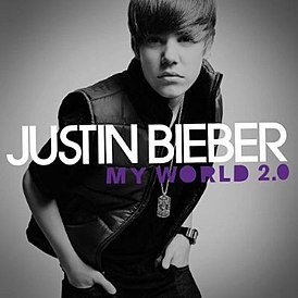 Обложка альбома Джастина Бибера «My World 2.0» (2010)