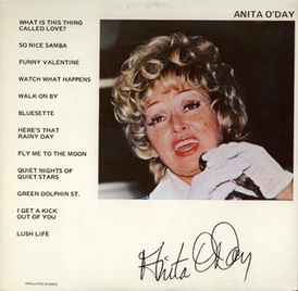 Обложка альбома Аниты О’Дэй «Anita and Rhythm Section» (1971)