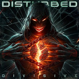 Обложка альбома Disturbed «Divisive» (2022)