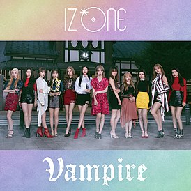 Обложка сингла IZ*ONE «Vampire» (2019)