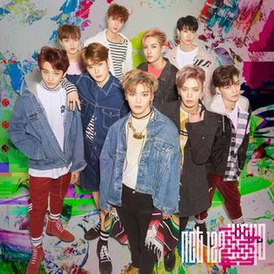 Обложка альбома NCT 127 «Chain» (2018)