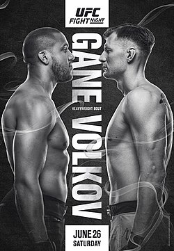 Ufc Fight Night Gan Vs Volkov Vikipediya