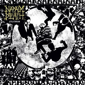 Обложка альбома Napalm Death «Utilitarian» (2012)