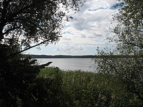 Печенежское водохранилище в Волчанском районе Харьковской области