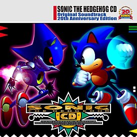 Coperta albumului Various Artists a CD-ului Sonic the Hedgehog (Original Soundtrack 20th Anniversary Edition) (2011)