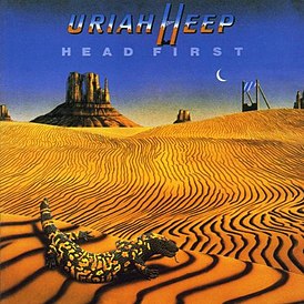 Okładka albumu Uriah Heep „Head First” (1983)