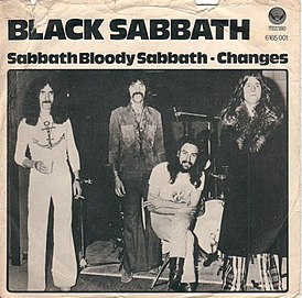 Обложка сингла Black Sabbath «Sabbath Bloody Sabbath» (1973)