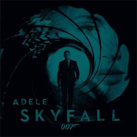 Coperta single-ului lui Adele „Skyfall” (2012)