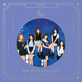 Обложка альбома GFriend «Time for the Moon Night» (2018)