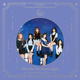 Copertina album GFriend "Time for the Moon Night" (2018)