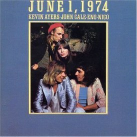 Обложка альбома Кевина Эйерса, Джона Кейла, Брайана Ино и Нико «June 1, 1974» (1974)