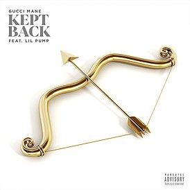 Обложка сингла Гуччи Мейна при участии Lil Pump «Kept Back» (2018)