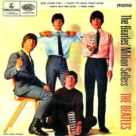 Обложка альбома The Beatles «The Beatles' Million Sellers» (1965)