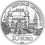 2004 Österreich 10 Euro Schloss Artstetten front.jpg