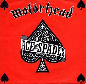 Motörhead-singlen "Ace of Spades" kansi (1980)