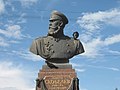 Busto del generale Skobelev a Ryazan (1995).  Scultore Boris Gorbunov