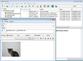 Скриншот программы Koma-Mail