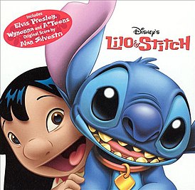 Lilo & Stitch: Alkuperäinen Walt Disney Records Soundtrack -albumin kansi (2002)