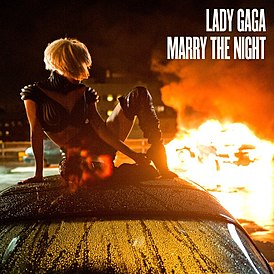 Обложка сингла Леди Гаги «Marry the Night» (2011)