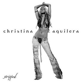 Christina Aguilera skivomslag "Stripped" (2002)