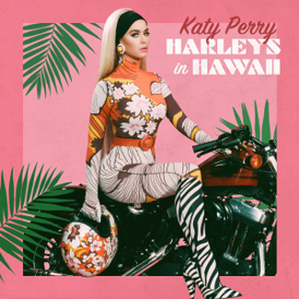 Обложка сингла Кэти Перри «Harleys in Hawaii» (2019)