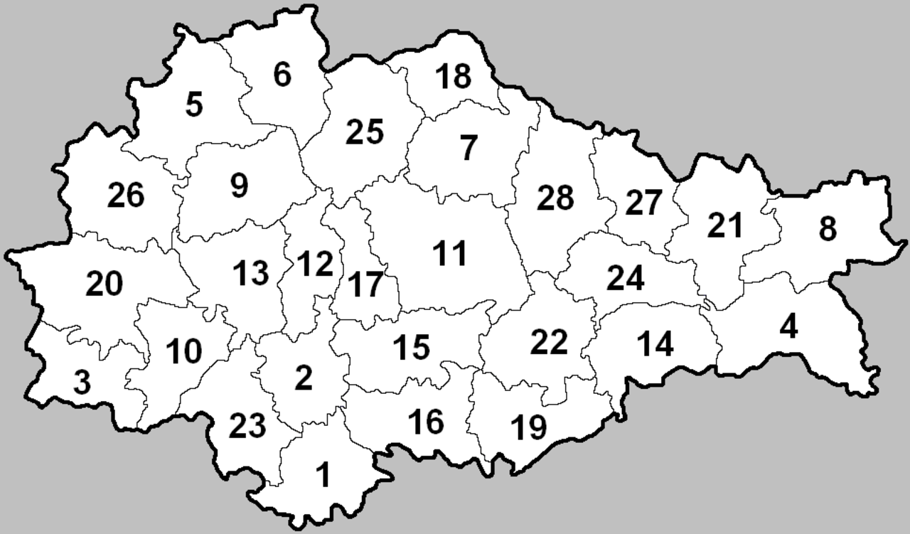 Курская область с поселками на карте. Курская обл на карте с районами. Политико административная карта Курской области. Контурная карта Курской области с районами. Карта Курской области с районами.