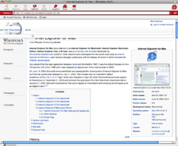 Internet Explorer  Mac Os X  -  7