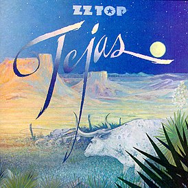 Обложка альбома ZZ Top «Tejas» (1977)
