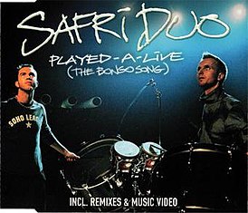 Обложка сингла Safri Duo «Played-A-Live (The Bongo Song)» (2000)