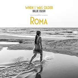 Обложка сингла Билли Айлиш «When I Was Older» (2019)