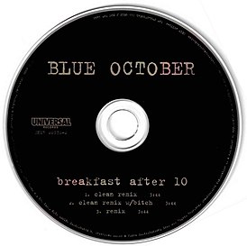Обложка песни Blue October «Breakfast After 10»