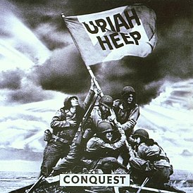 Okładka albumu Uriah Heep „Conquest” (1980)