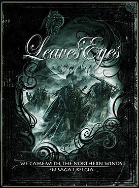 Обложка альбома Leaves’ Eyes «We Came with the Northern Winds – En Saga I Belgia» (2009)