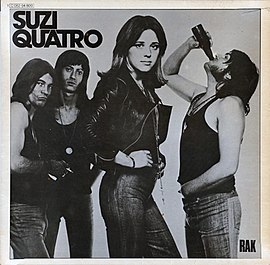 Обложка альбома Suzi Quatro «Suzi Quatro» (1973)