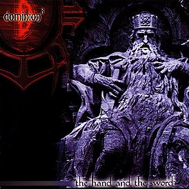 Обложка альбома Dominion III «The Hand and the Sword» (2000)