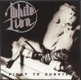 Обложка альбома White Lion «Fight to Survive» (1985)