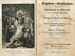 Роман Йозефа Алоиса Глейха «Dagobert von Greifenstein…»  1840 г.