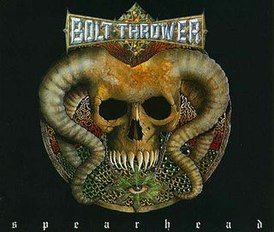 Обложка альбома Bolt Thrower «Spearhead» (1993)