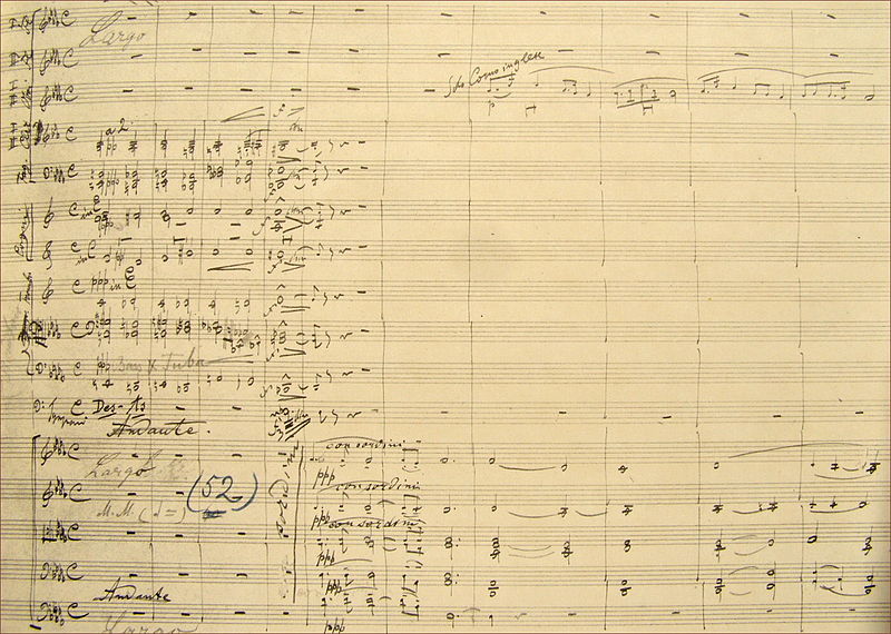 Файл:Dvorak. Symphony9. II movement.JPG