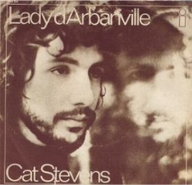 Обложка сингла Кэт Стивенс «Lady D'Arbanville» (1970)