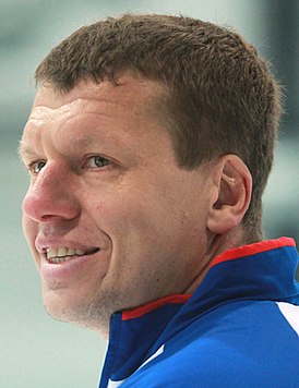 Igor Korolev en el primer entrenamiento del equipo Lokomotiv Yaroslavl en la temporada 2011/2012 - 25/07/2011